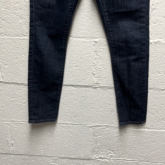 LOFT Dark Blue Skinny Jeans - Picture 4 of 8